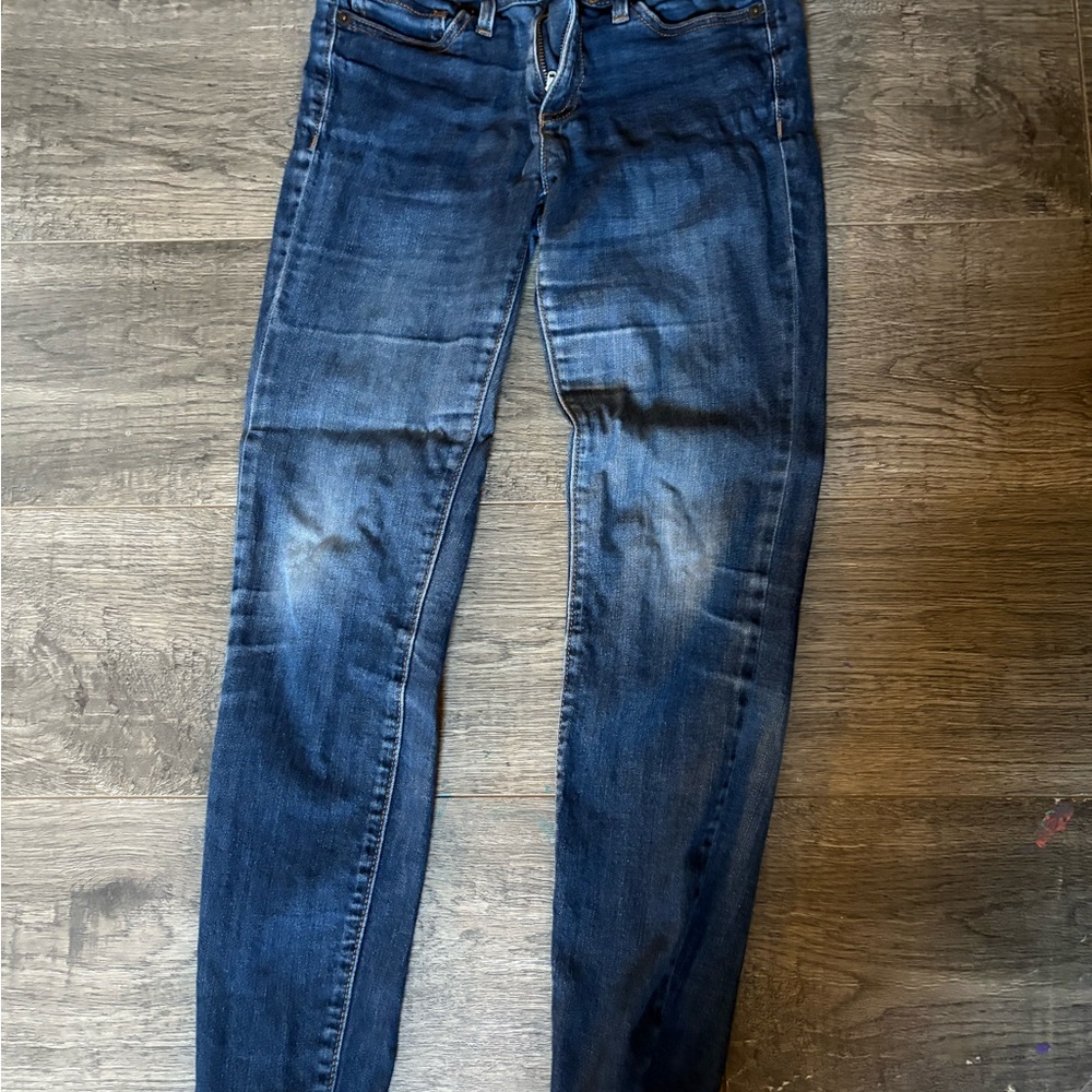 Dark Blue Denim Jeans